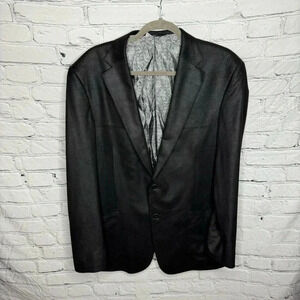 Coppley Men’s Black Sports Coat Blazer size 42T